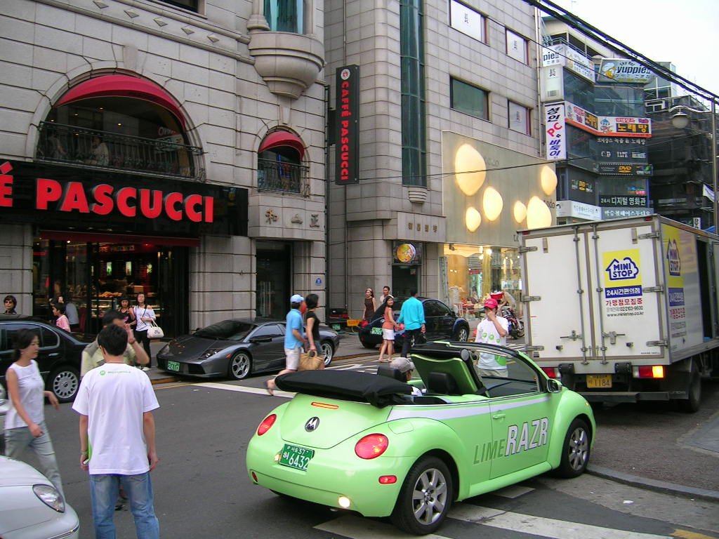 Apgujeong Station area